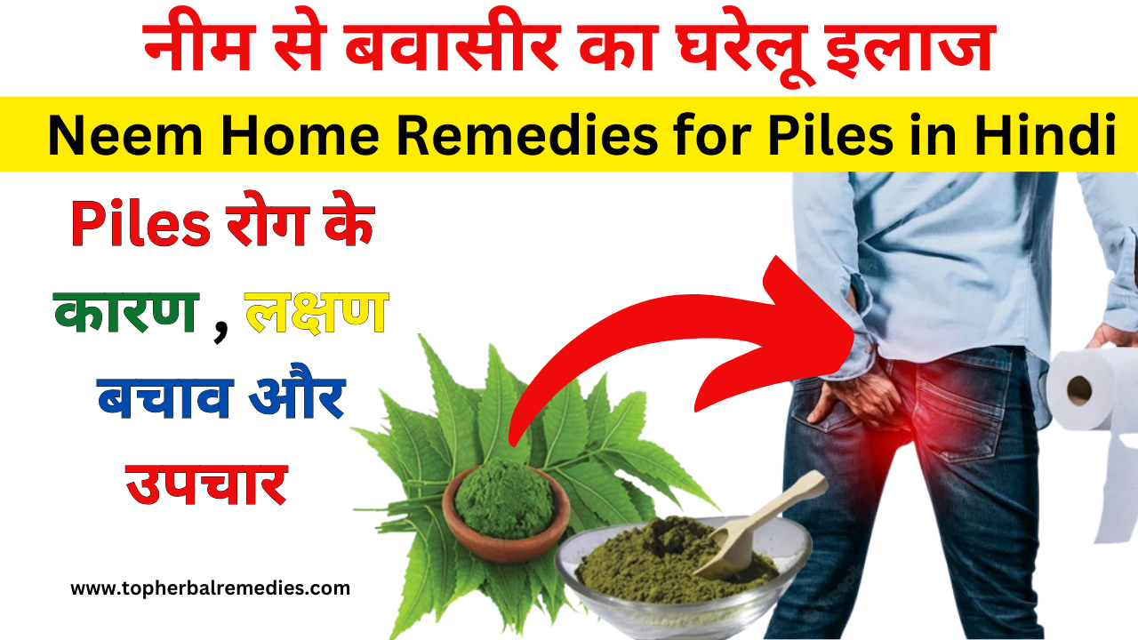 Neem Home Remedies for Piles in Hindi